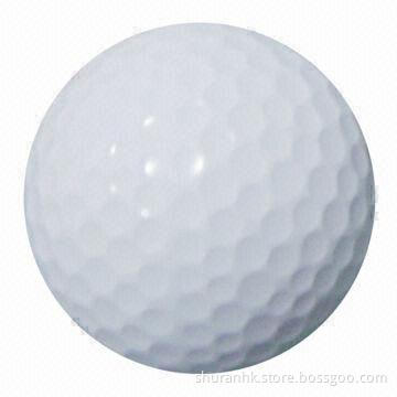 Golf ball, available in white